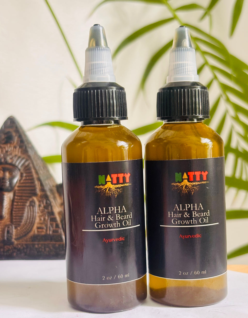 ALPHA Hair & Beard Growth Oil (2oz)