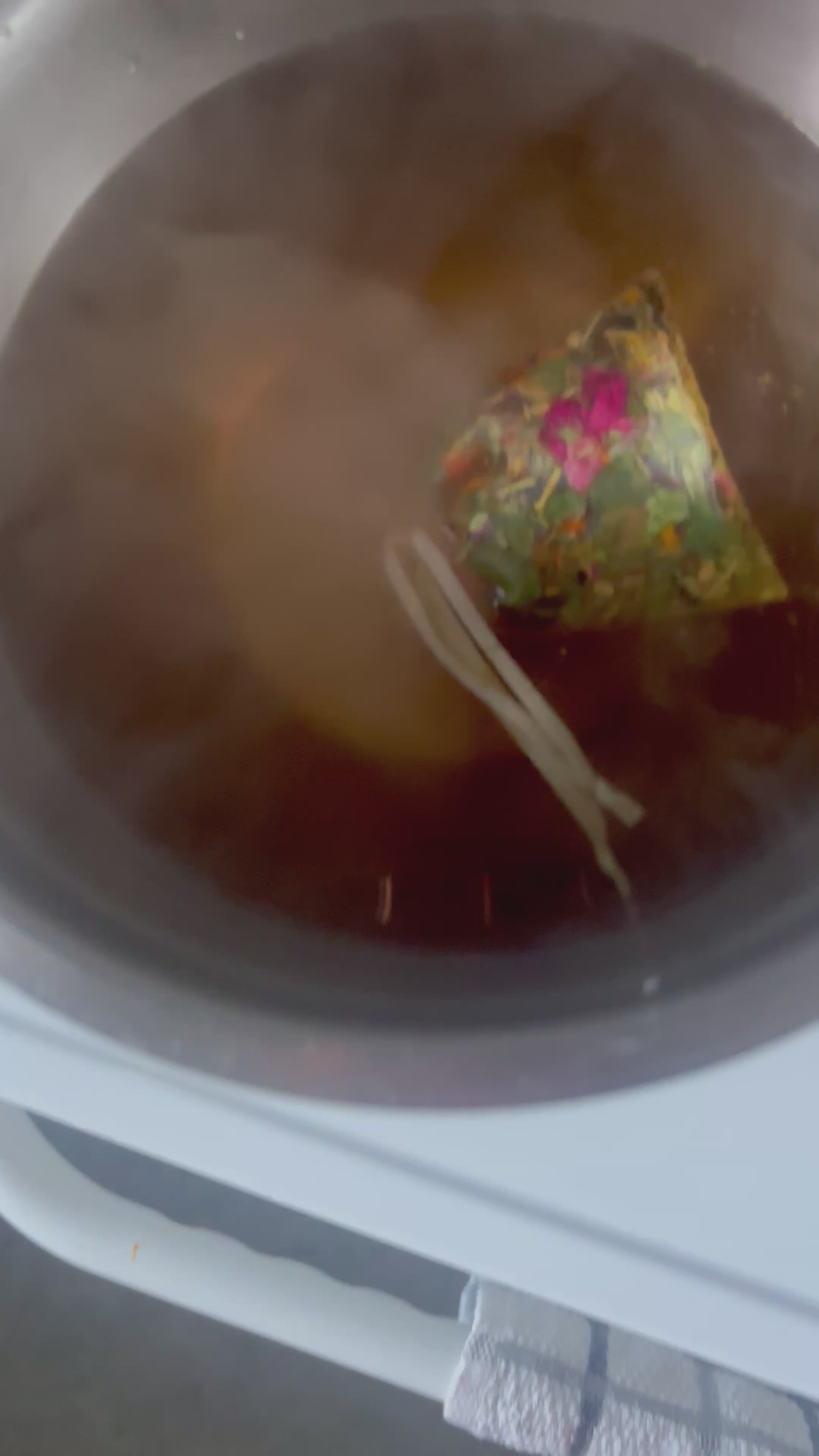 1 TEA BAG produces a 1 MONTH SUPPLY

Our Hair Tea becomes more red as it steeps in hot filtered water due to the hibiscus & clove, among other ancestral herbs. The longer it steeps, the more potent your hair mist becomes.
 
It is entirely in your sacred hands

DIRECTIONS:
Pour hot (not boiling) water over hair tea bag. Once the hair tea cools, pour into a spray bottle, then pour remainder in a mason jar. 

Refrigerate for maximum integrity
Shake mixture (mason jar) every 3-5 days
Discard after 1 month